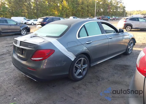 2018 Mercedes-Benz E 300 4Matic z USA, uszkodzony, nr VIN WDDZF4KB5JA384497